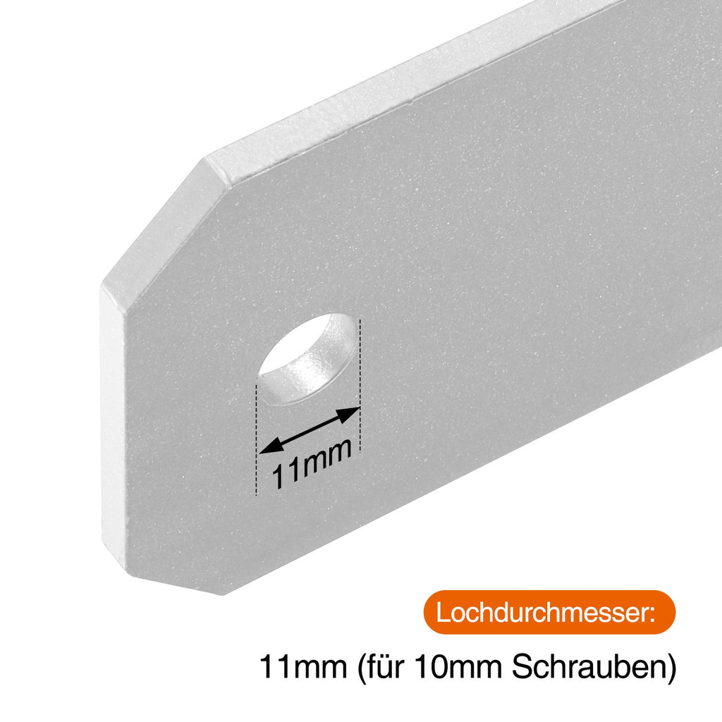 Cosmo Go 2/4 Stück H-anker H-Pfostenträger Pfosten