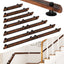 Cosmo Go Handlauf Treppengeländer Kiefernholz 60cm-200cm Brown