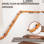 Cosmo Go Handlauf Treppengeländer Kiefernholz Halbrunde Wood