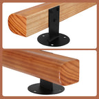 Cosmo Go Handlauf Treppengeländer Kiefernholz Halbrunde Wood