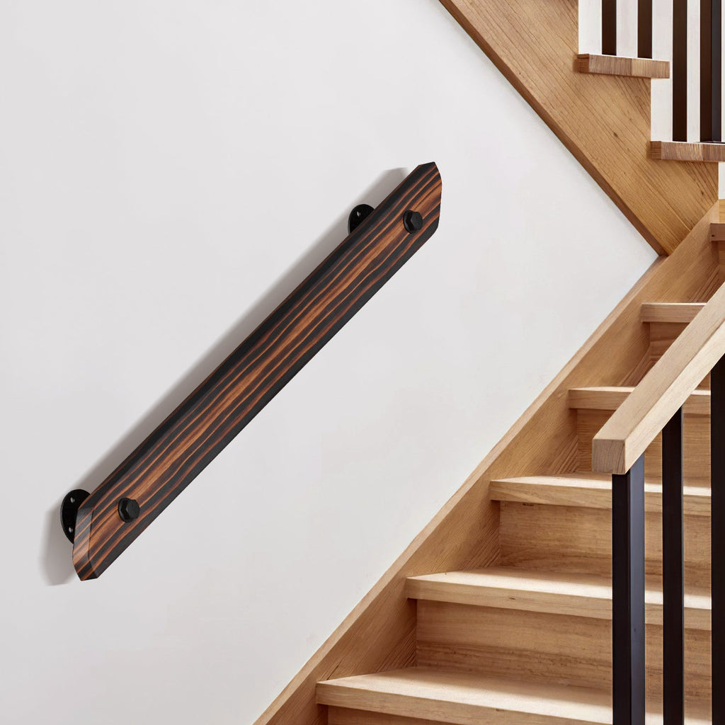 Cosmo Go Handlauf Treppengeländer Kiefernholz 60cm-200cm Brown