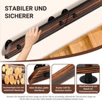 Cosmo Go Handlauf Treppengeländer Kiefernholz 60cm-200cm Brown
