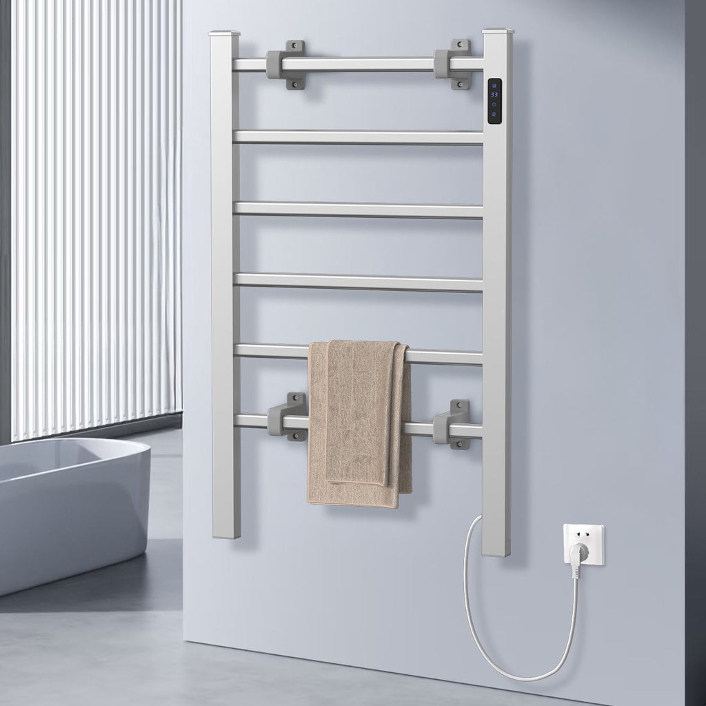 Cosmo Go Handtuchwärmer Elektrisch Heizkörper Wandmontiert und Standgerät 100W