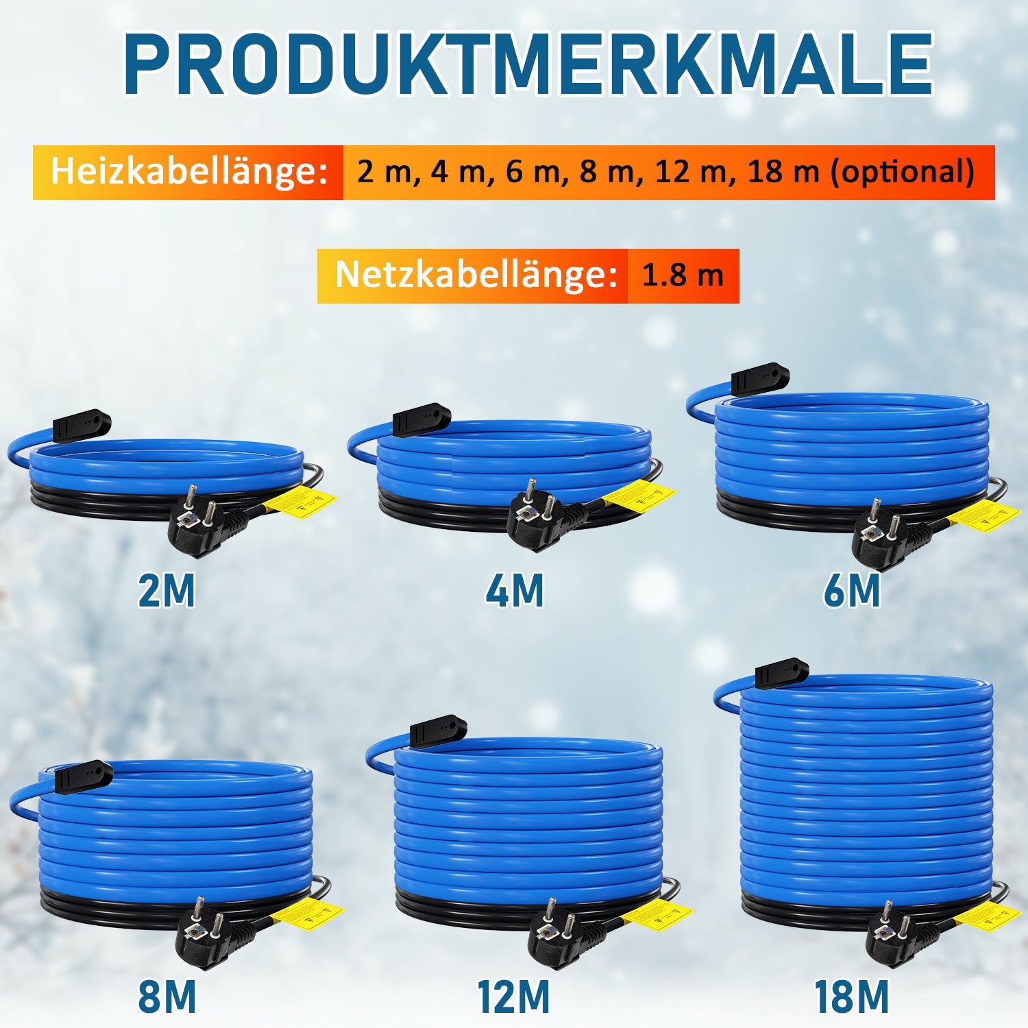 Cosmo Go Heizkabel Heizleitung Selbstregulierendes