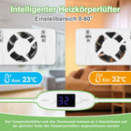 Cosmo Go Heizkörperverstärker Heizkörper 5 Lüfter