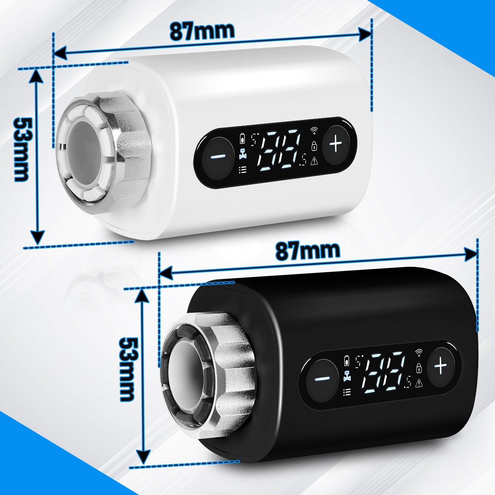 Cosmo Go Heizkörperthermostat Thermostatisches Heizkörperventil mit Ersatzkopf