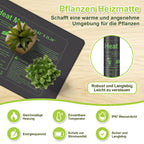Cosmo Go Heizmatte Pflanzen 27W/55W mit Thermostat