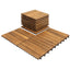 Cosmo Go Holzfliesen 30x30cm 6 Latten Fliese (11 Stück)