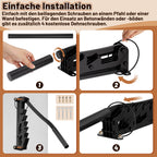 Cosmo Go Manueller Holzspalter Wandhalterung mit Abziehbar Griff