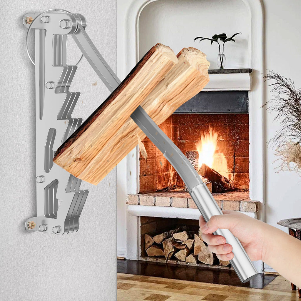 Cosmo Go Manueller Holzspalter Wandhalterung mit Abziehbar Griff