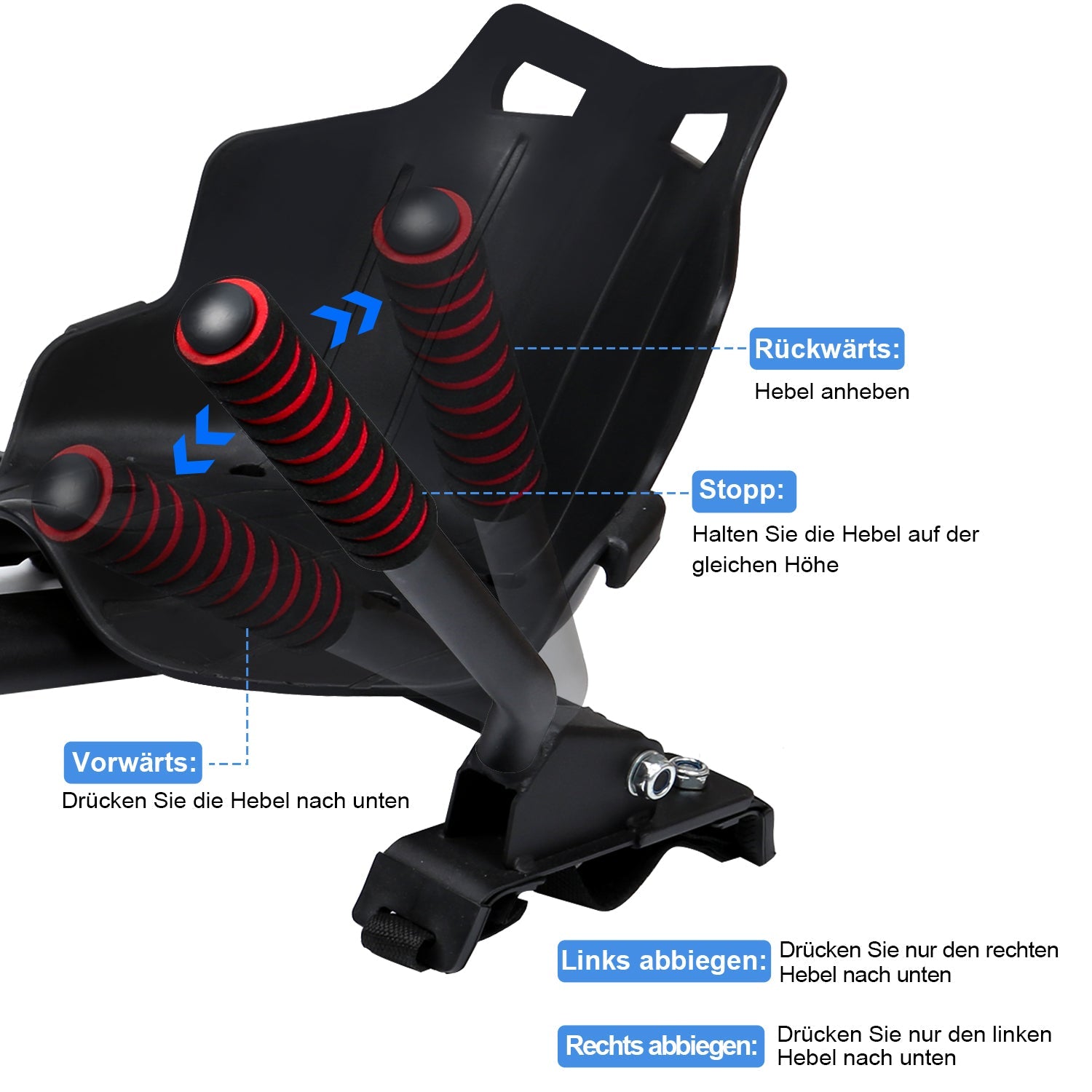 Hoverboard Sitz