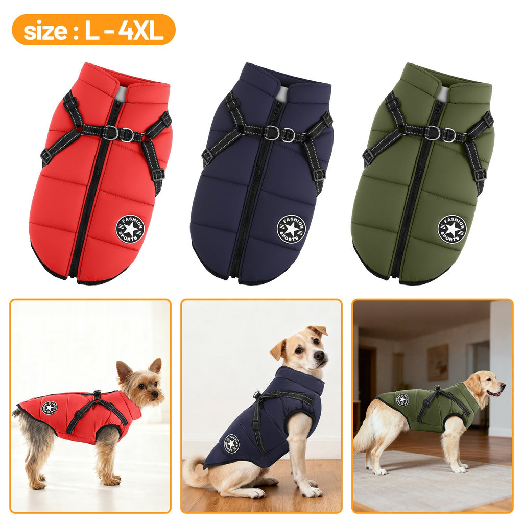 Cosmo Go Hundemantel Hundeweste Hundejacke Wintermantel