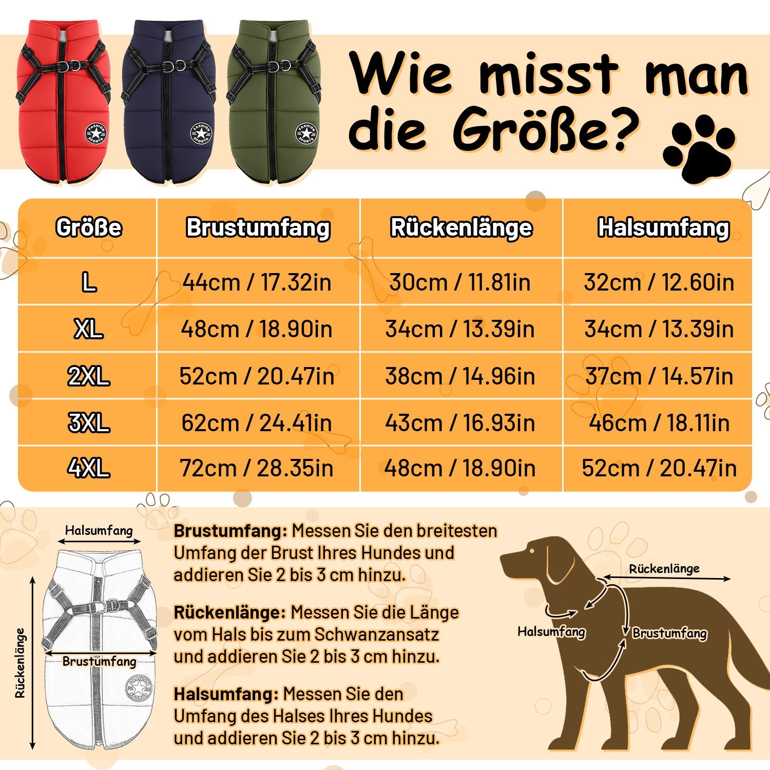 Cosmo Go Hundemantel Hundeweste Hundejacke Wintermantel