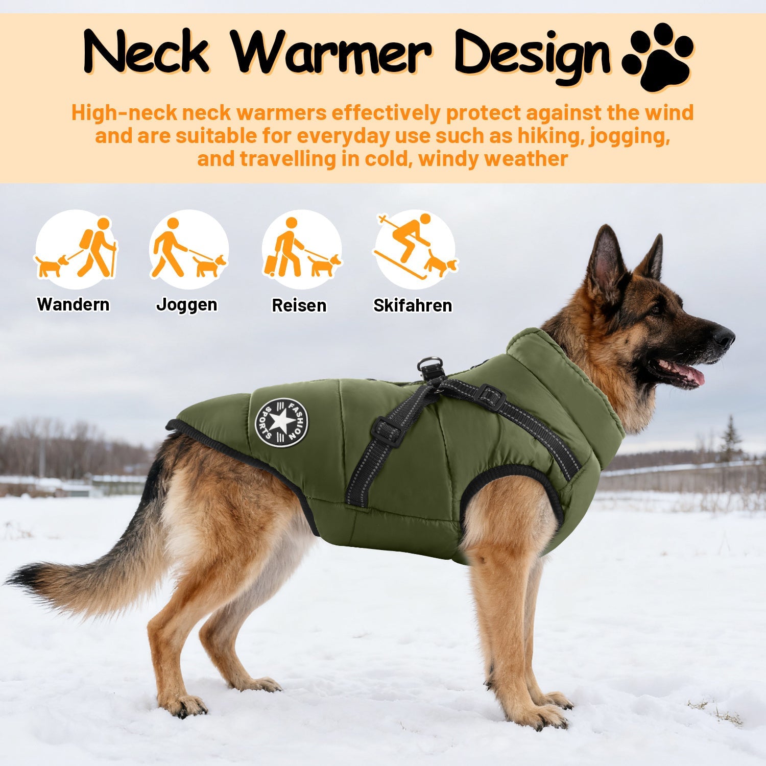 Cosmo Go Hundemantel Hundeweste Hundejacke Wintermantel