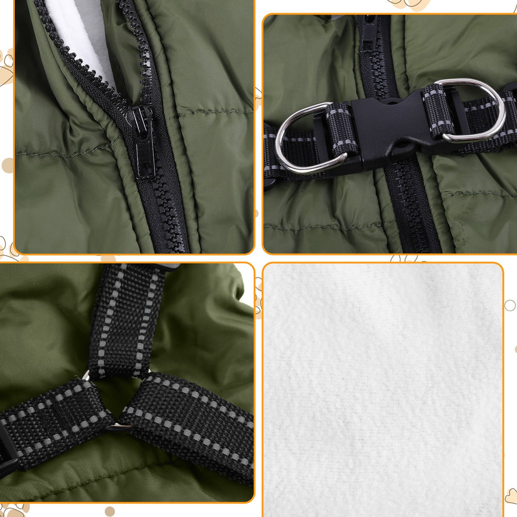 Cosmo Go Hundemantel Hundeweste Hundejacke Wintermantel