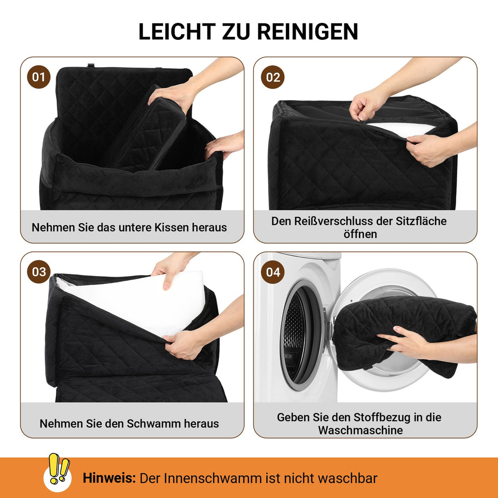Cosmo Go Hundesitz Auto Hundeautositz bis 50kg