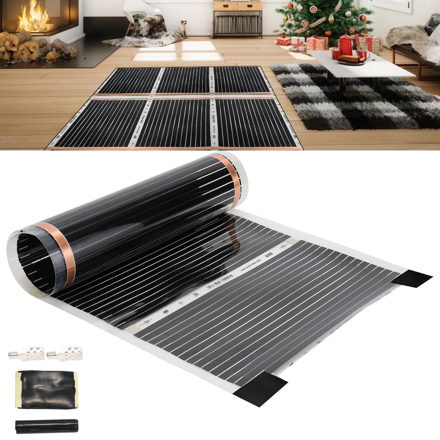 Cosmo Go Infrarot Heizfolie Heizfilm 2mx0.5m 220W