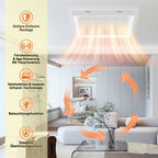 Cosmo Go Infrarotheizung Deckenheizung mit Licht 360/770W