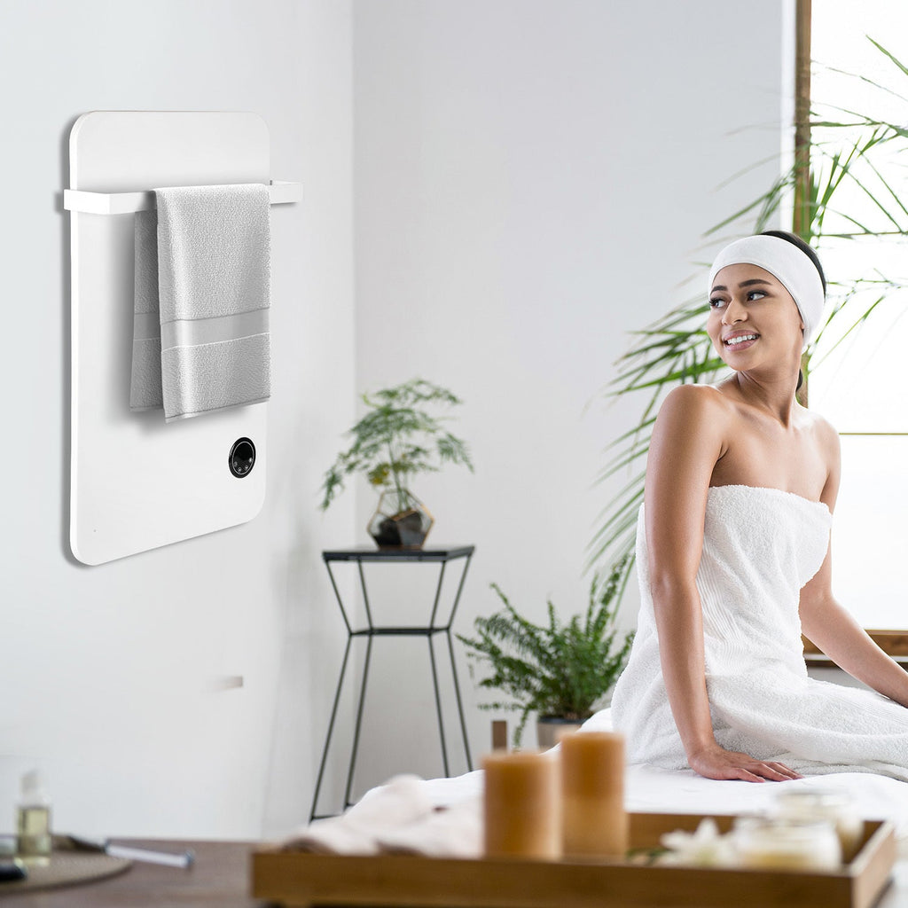 Cosmo Go Infrarotheizung Handtuchhalter Thermostat 400W/600W