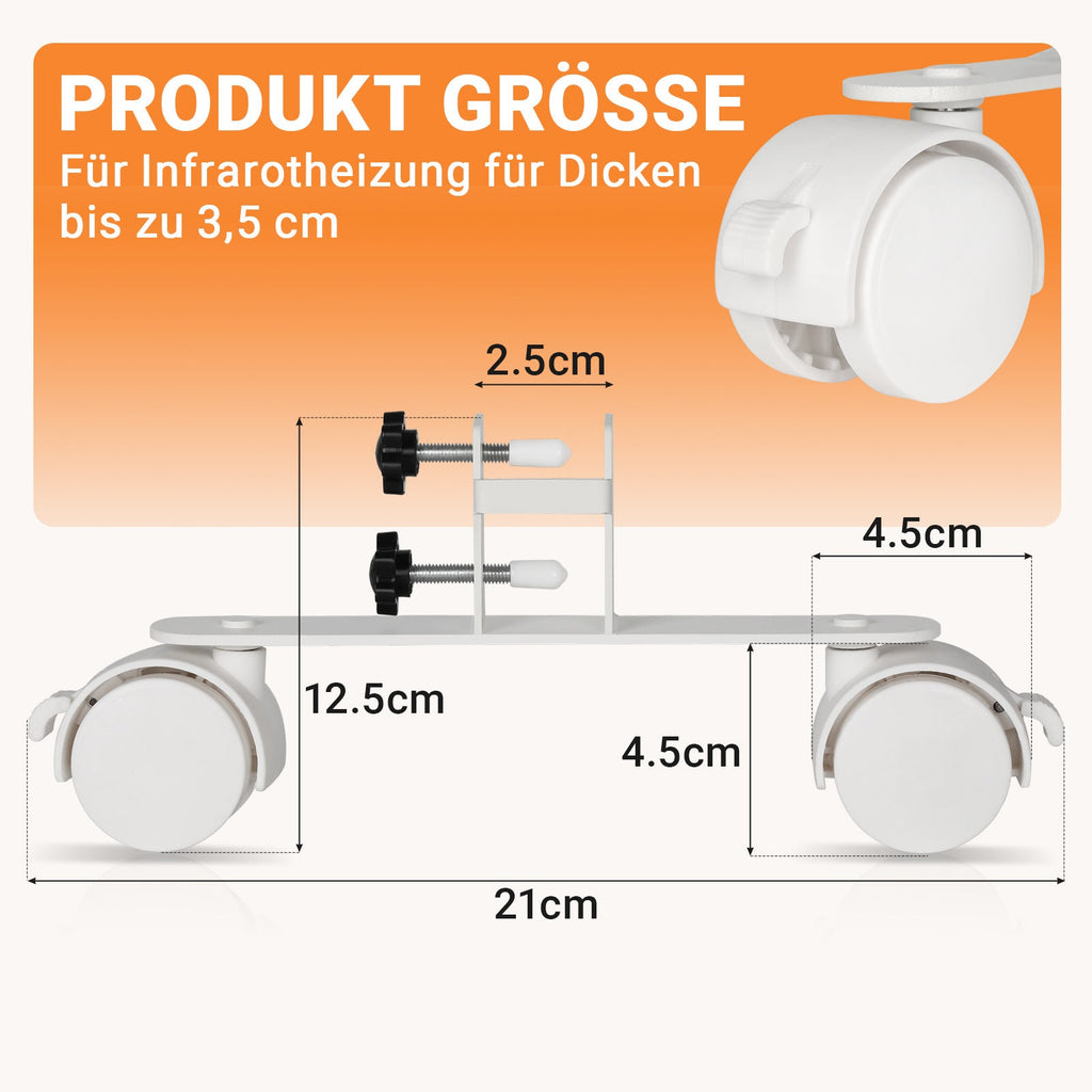 Cosmo Go Standfüße für Infrarotheizung Universell 2X