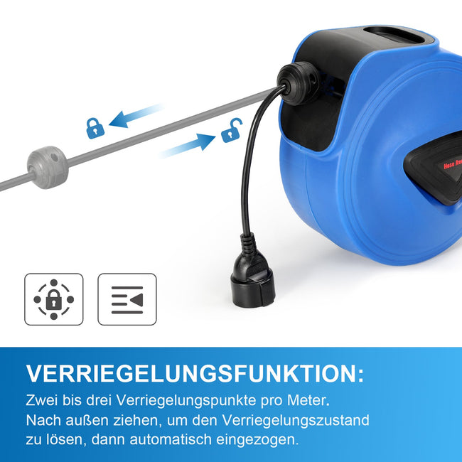 Cosmo Go Kabeltrommel Automatische 20m Ein-Stecker/Mit drei Steckern Main Image