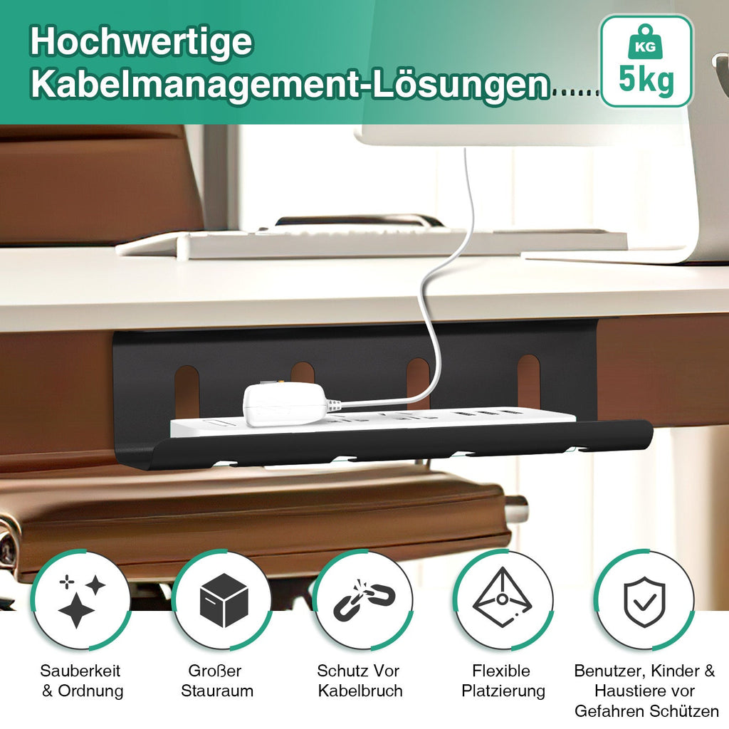 Cosmo Go Kabelwanne Kabelkanal Kabelkorb 2 Stück