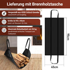 Cosmo Go Kaminholzregal Metall Kaminholzständer Wandmontage