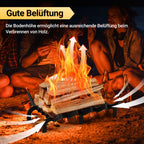 Cosmo Go Kaminrost Ofenrost für Kamineinsatz V-förmig