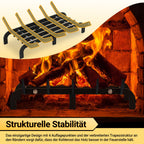 Cosmo Go Kaminrost Ofenrost für Kamineinsatz V-förmig