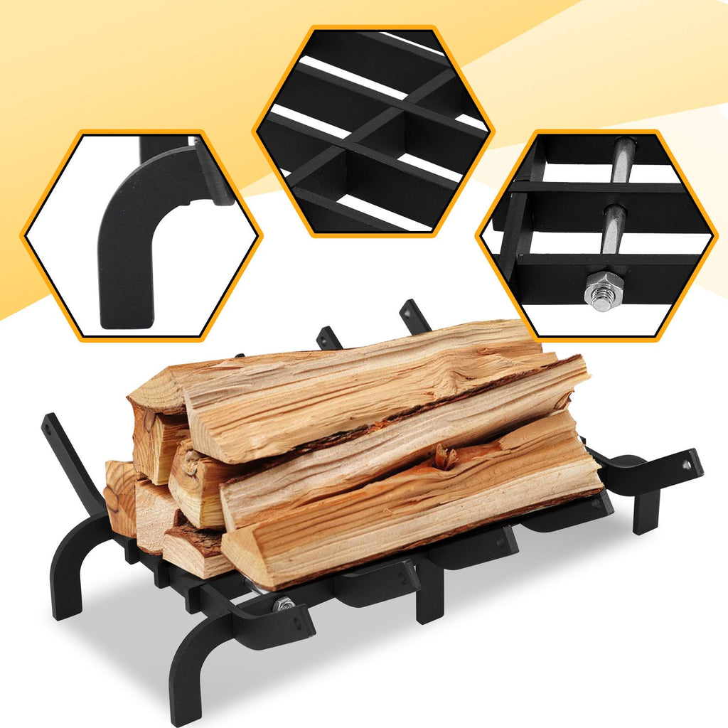 Cosmo Go Kaminrost Ofenrost für Kamineinsatz V-förmig