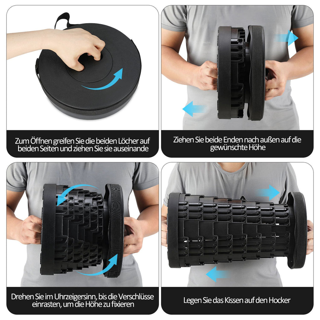 Cosmo Go Tragbarer Klappstuhl Klapphocker