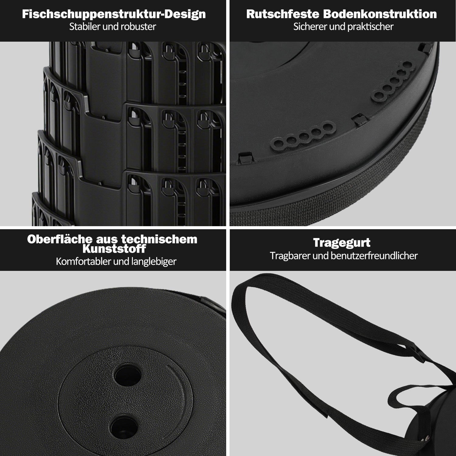 Cosmo Go Tragbarer Klappstuhl Klapphocker