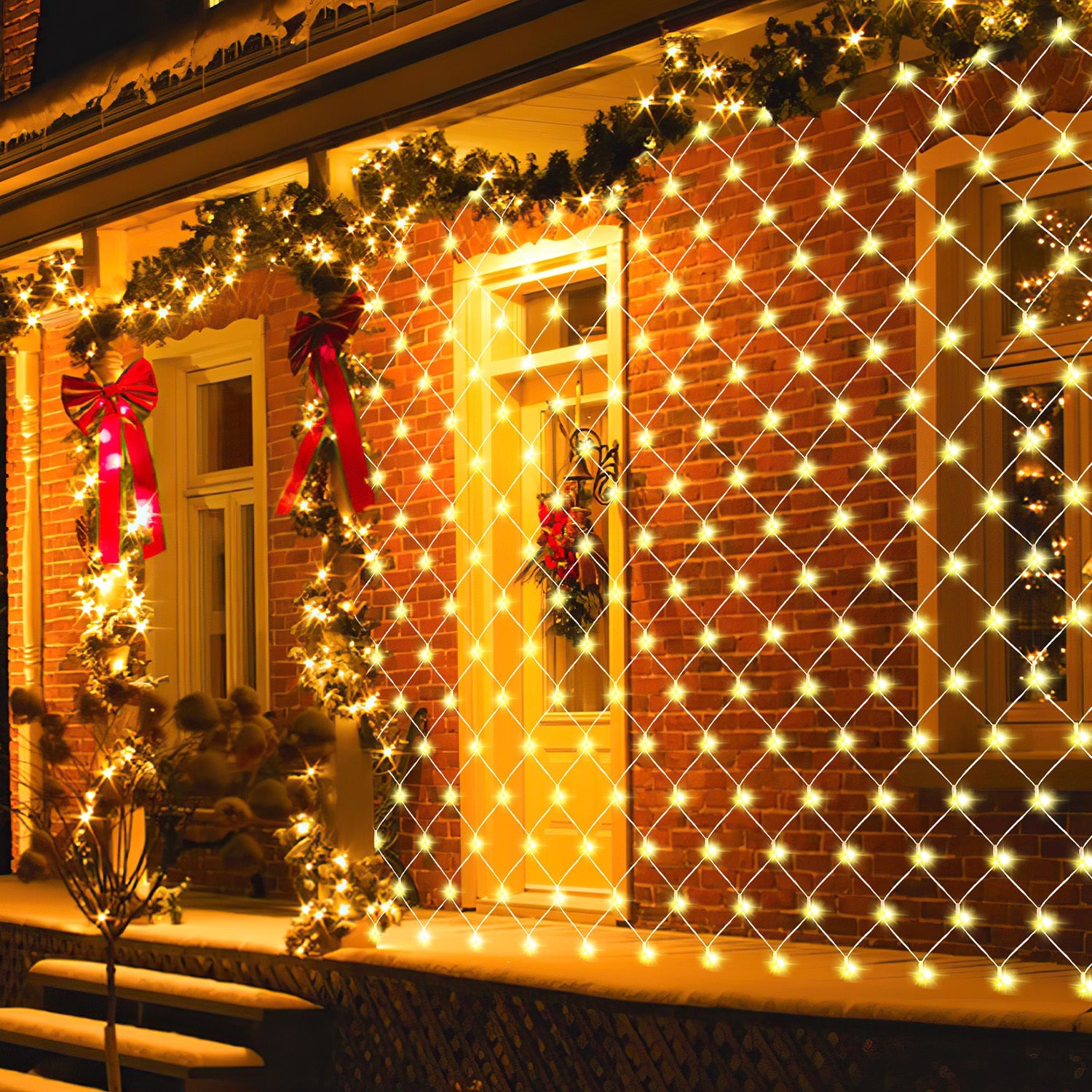 Cosmo Go LED Lichternetz Solar mit Fernbedienung