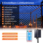Cosmo Go LED Lichternetz Solar mit Fernbedienung