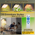 Cosmo Go LED Pflanzenlampe Grow Light UV IR mit Ständer