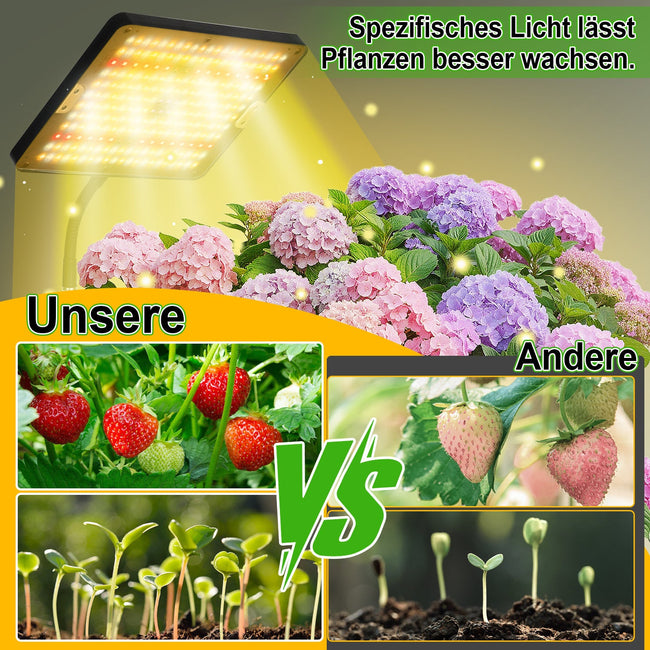 Cosmo Go LED Pflanzenlampe Grow Light UV IR mit Ständer Main Image