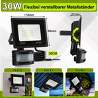 Cosmo Go LED Fluter mit Bewegungsmelder Kaltweiß 10W-100W(kein Stecker)