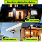Cosmo Go LED Fluter mit Bewegungsmelder Kaltweiß 10W-100W(kein Stecker)