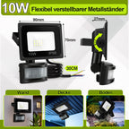 Cosmo Go LED Fluter mit Bewegungsmelder Kaltweiß 10W-100W(kein Stecker)