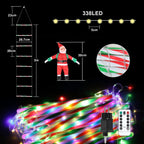 Cosmo Go LED Weihnachtsmann Leiter Lichterkette 3m