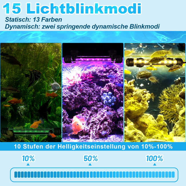 Cosmo Go LED Aquarium Beleuchtung IP67 RGB Timing-Funktion Main Image