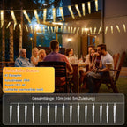 Cosmo Go LED Eiszapfen Lichterkette 40 LEDs