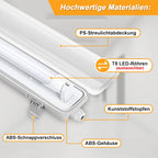 Cosmo Go LED Feuchtraumleuchte 24W 150 cm T8 Kaltweiß