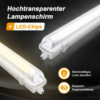 Cosmo Go LED Feuchtraumleuchte 24W 150 cm T8 Kaltweiß