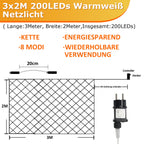 Cosmo Go LED Lichternetz Wasserdicht IP44