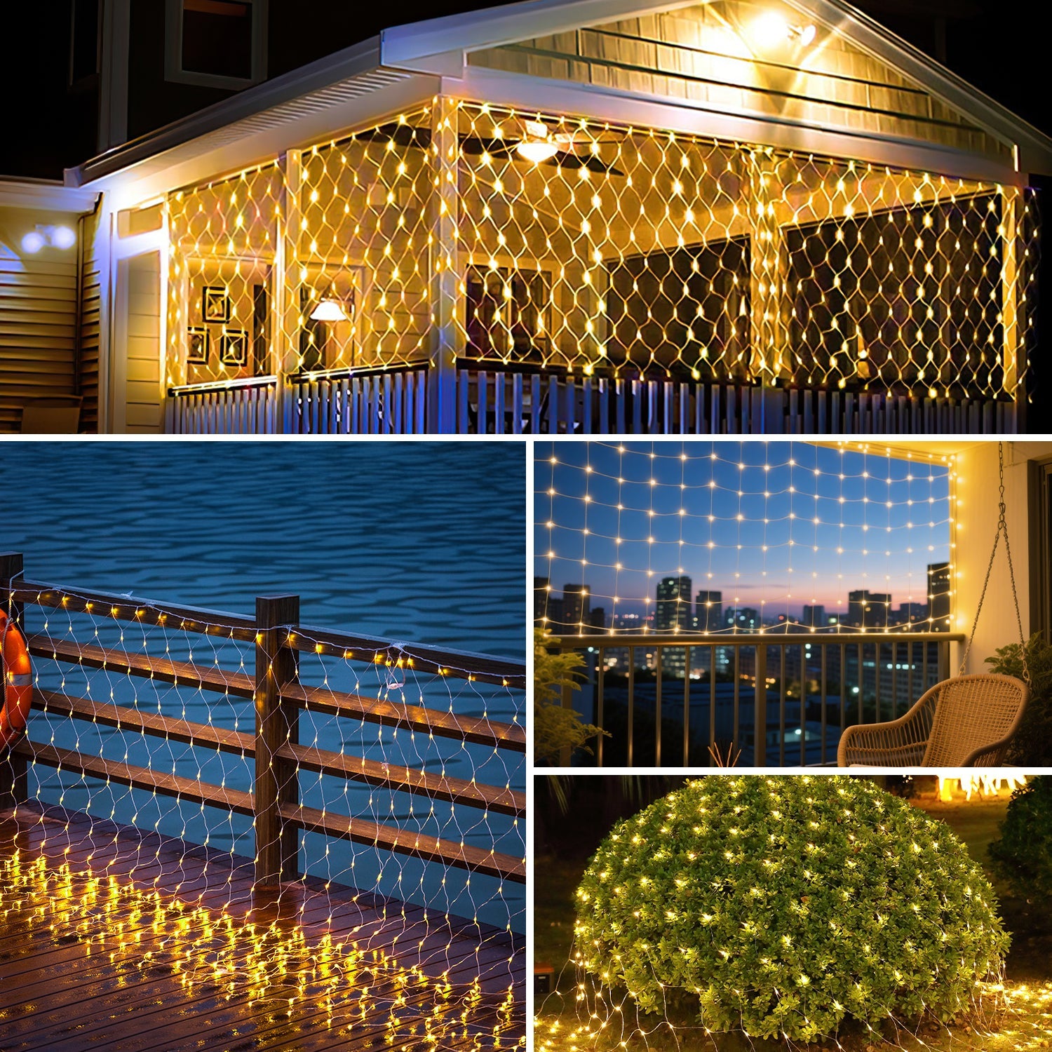 Cosmo Go LED Lichternetz Wasserdicht IP44