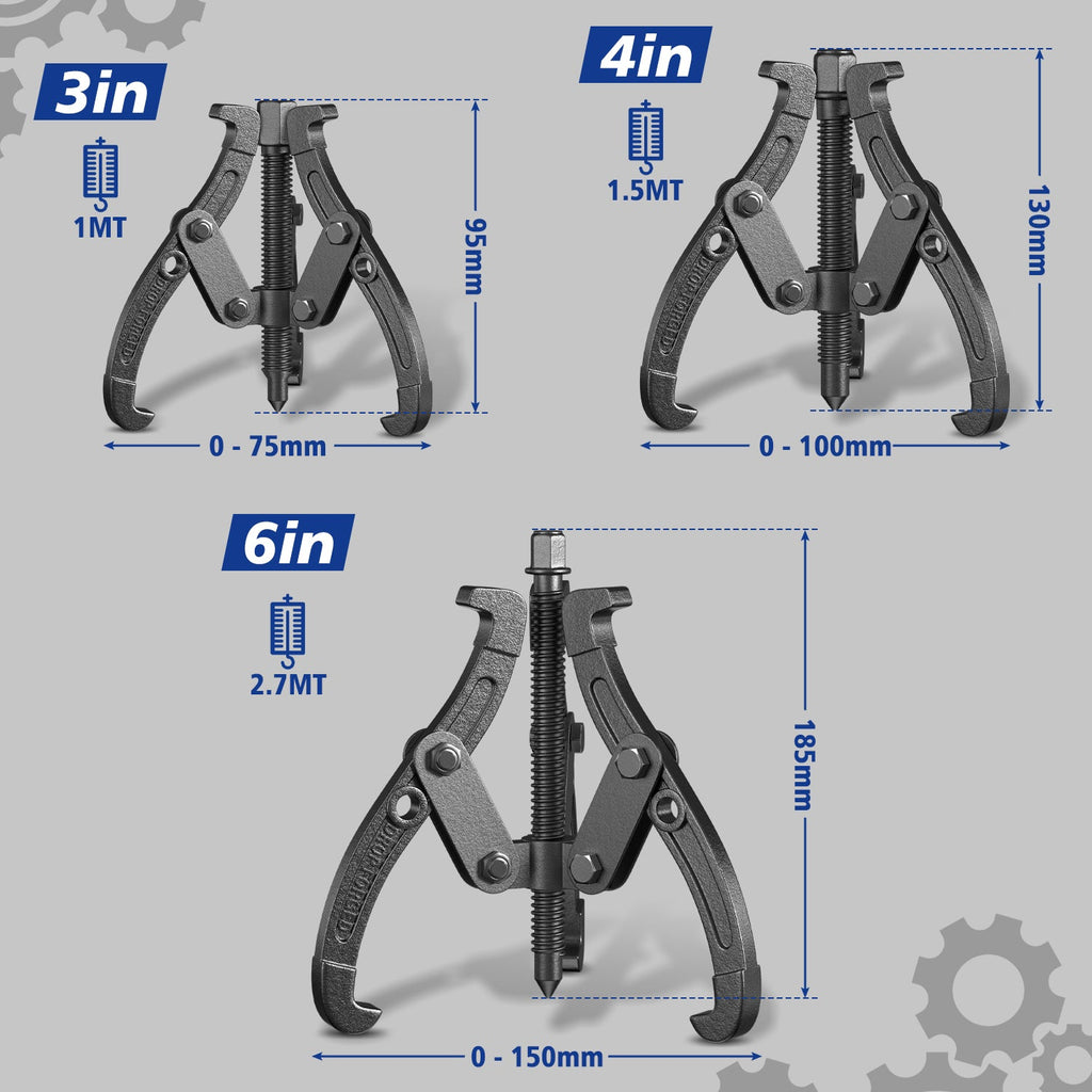 Cosmo Go 3tlg Lagerabzieher Paralellabzieher Lager 3-arm