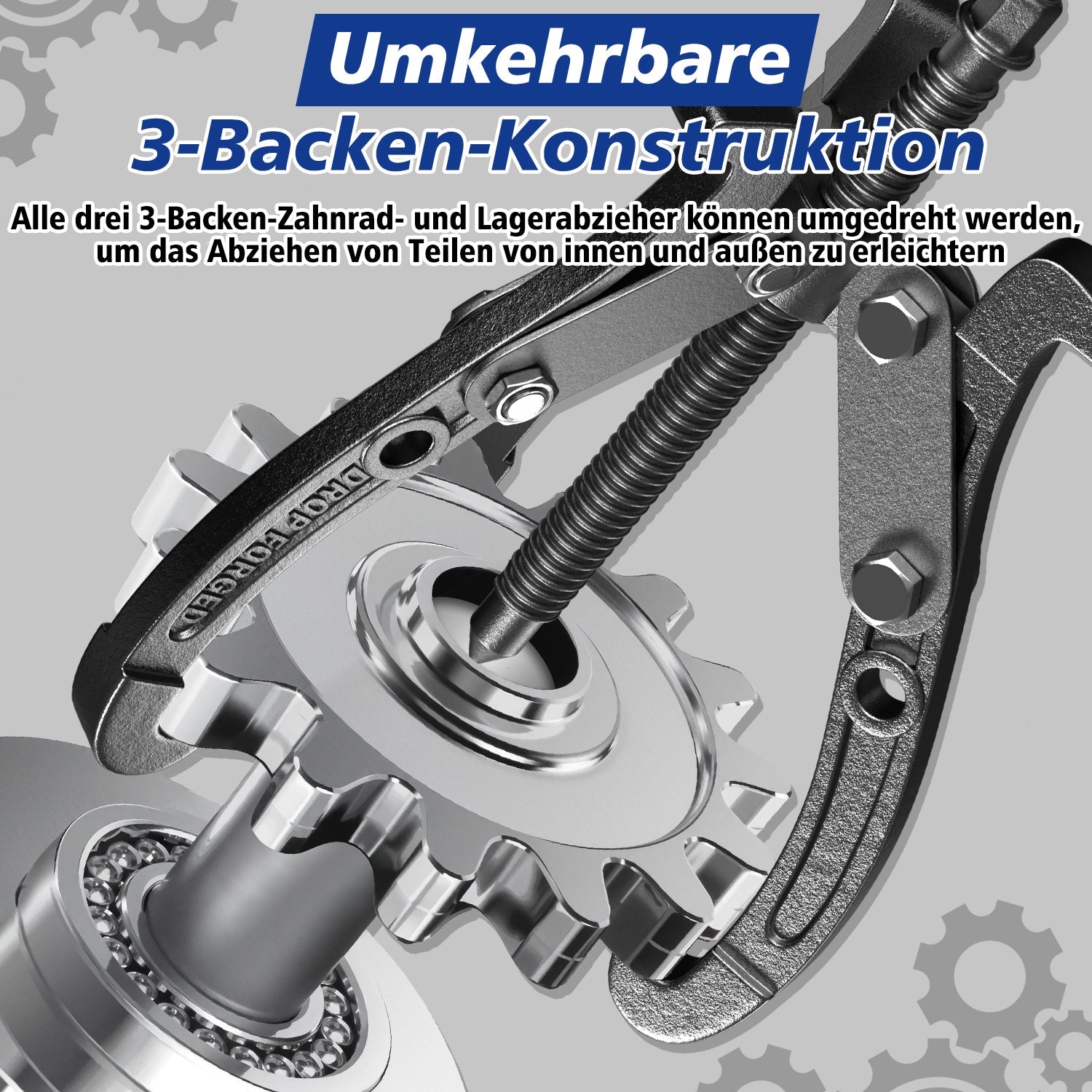 Cosmo Go 3tlg Lagerabzieher Paralellabzieher Lager 3-arm