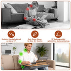 Cosmo Go Laptopkissen Laptoptisch mit Handgelenkauflage & Hepolsterter