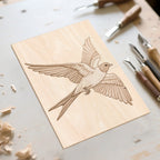 Cosmo Go Sperrholzplatte Lindenholz A3/A4 4-50 Stück